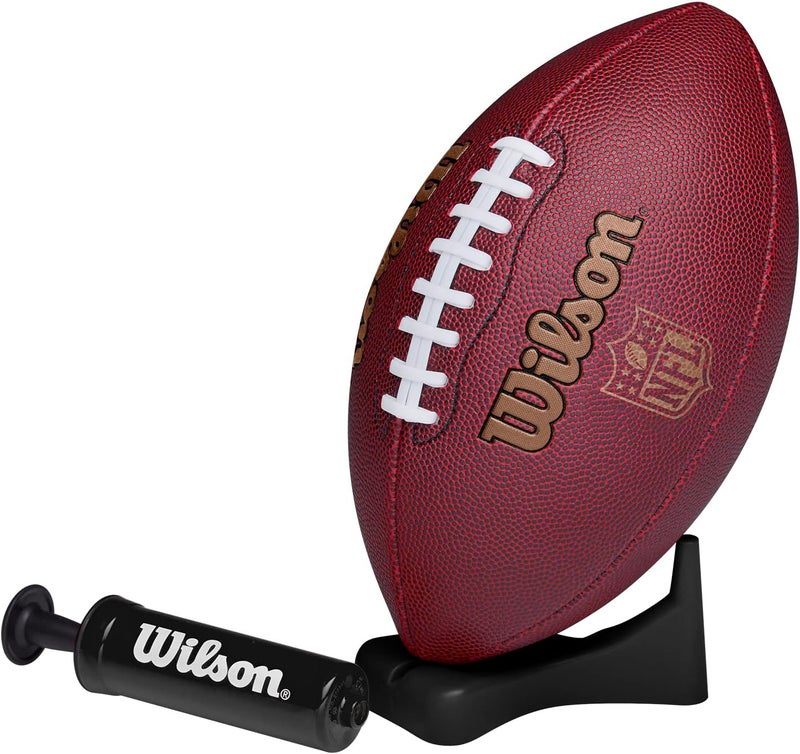 NFL Ignition Football with Pump & Tee - Junior Size